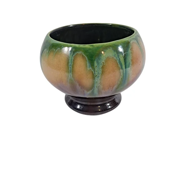 Vintage Faiencerie de Thulin Vase From Belgium - Picture 4 of 6